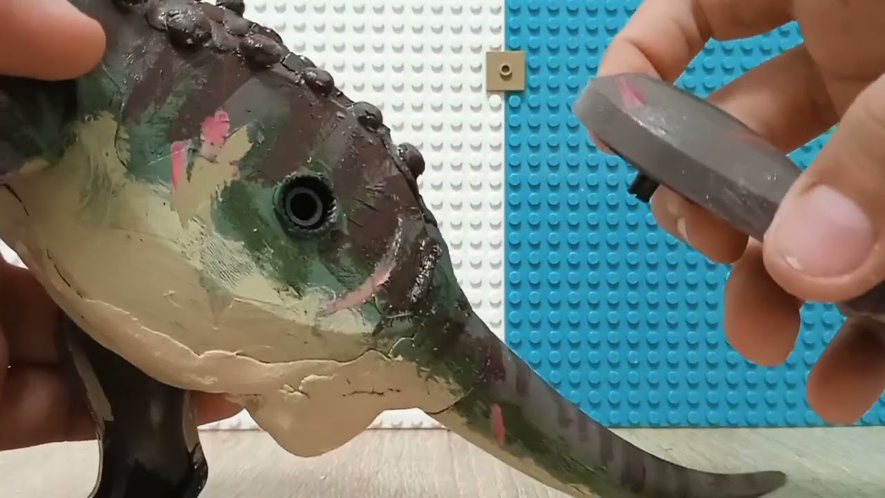 Лего кастом тираннозавр Эмбер|lego custom tyrannosaurus