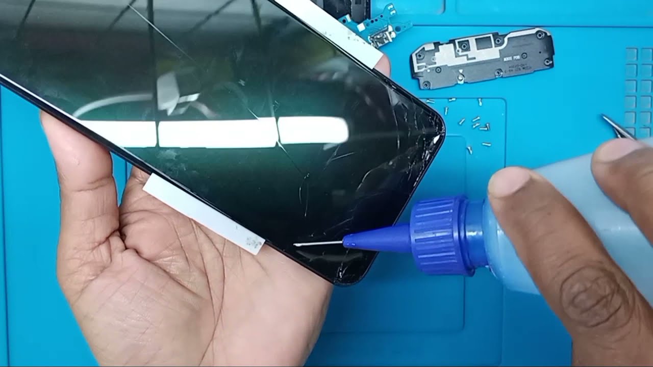 How To Remove Samsung Lcd Display With Frame/स्क्रीन को फ्रेम से अलग ऐसे निकाले Easy