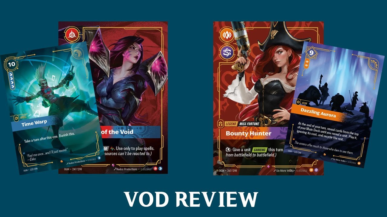 Kai'sa VS Aurora Miss Fortune - Riftbound BO3 Gameplay VOD review