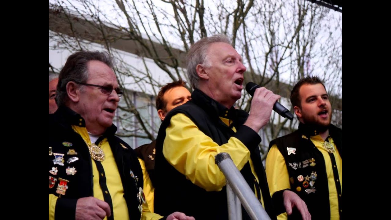 Die Oecher Stadtmusikanten beim Sessionsauftakt 2015/ 2016