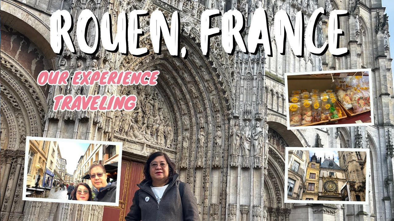 Walking Through History in Rouen France|Normandy Travel Vlog
