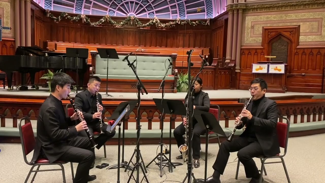 Meridian Clarinet Quartet: Nutcracker Suite Preview (Arr. Alexandre Chabod) | Live Performance