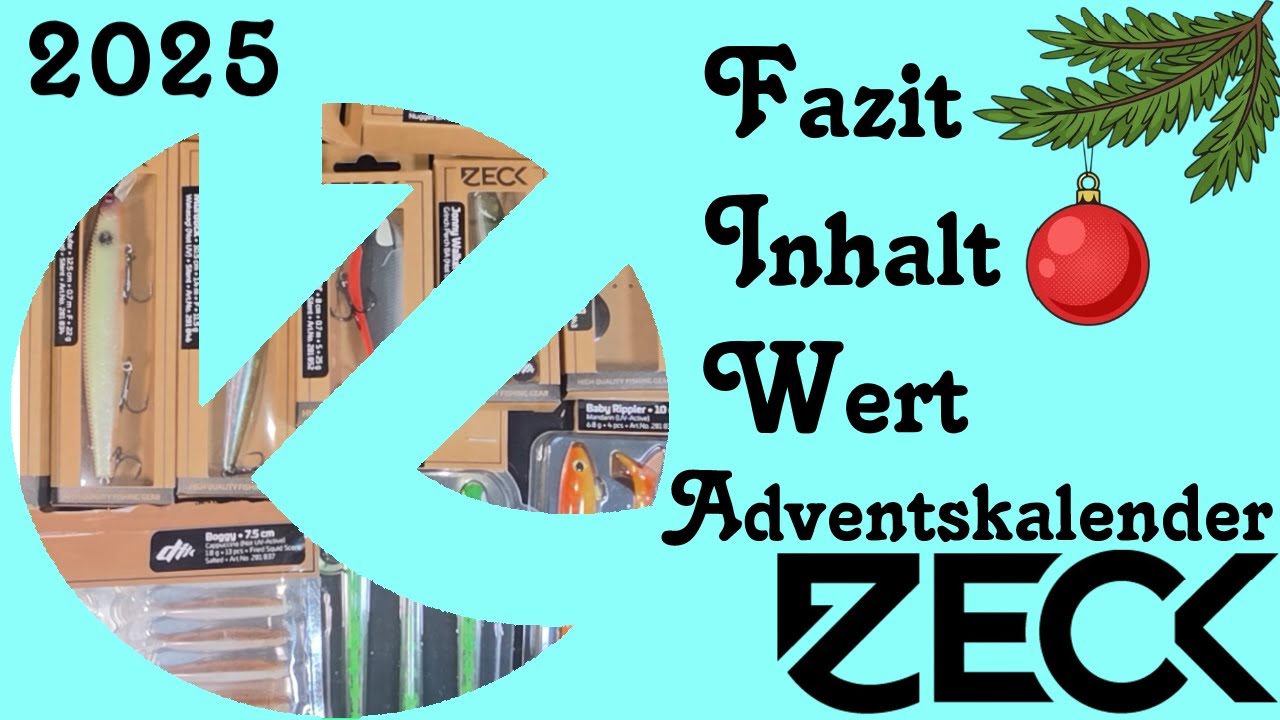 Fazit vom 2025 Zeck Adventskalender 99,95€ Überblick Unboxing