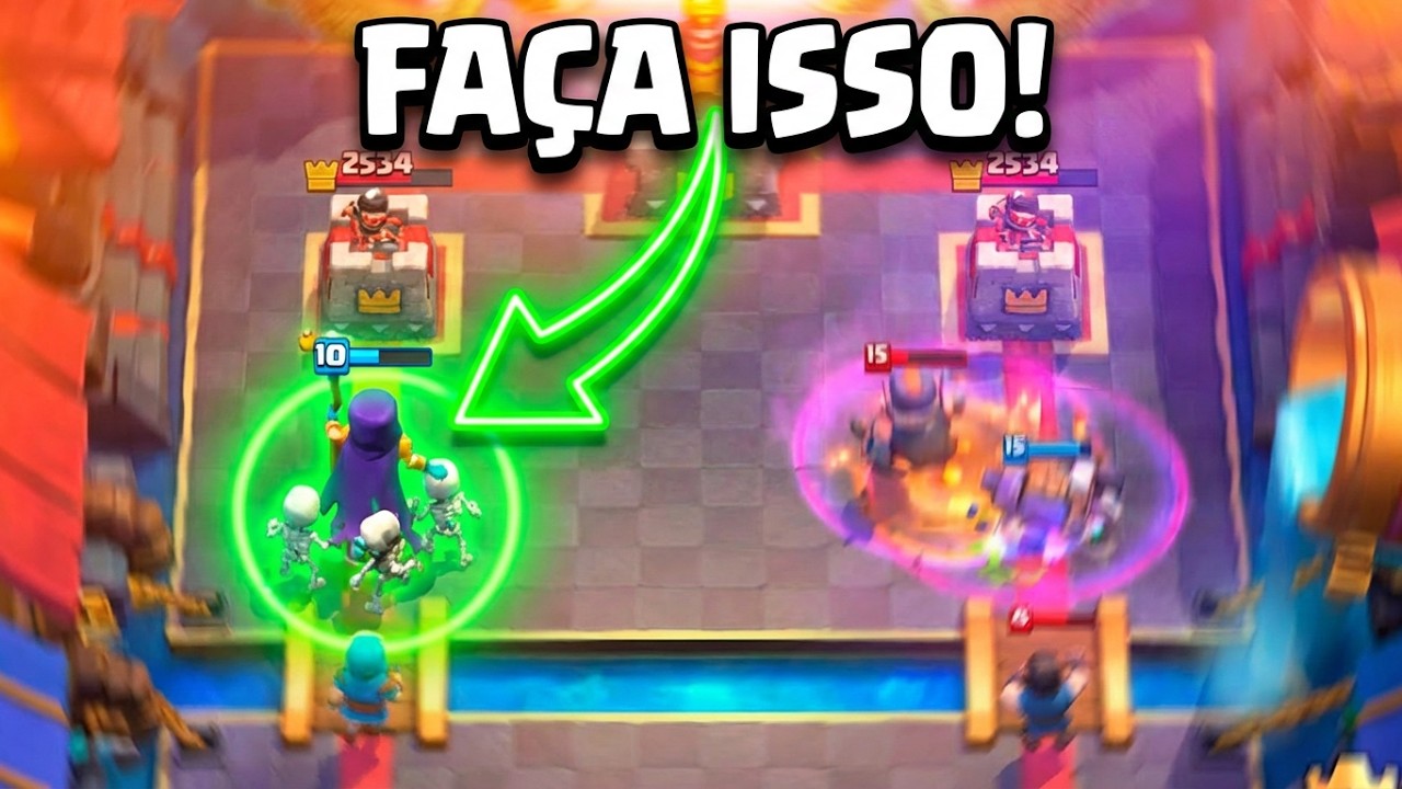 Eu já tinha perdido… até isso acontecer no Clash Royale