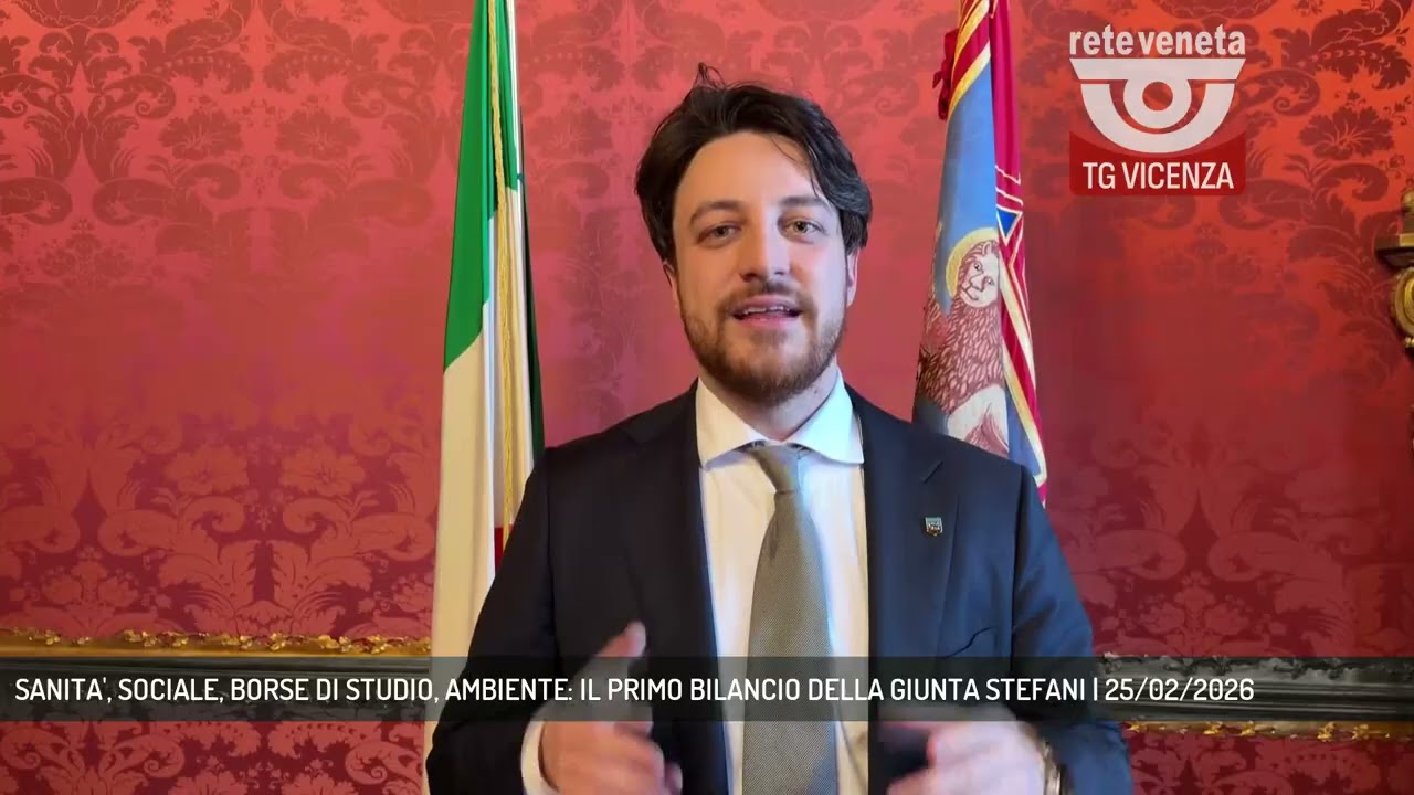 SANITA', SOCIALE, BORSE DI STUDIO, AMBIENTE: IL PRIMO BILANCIO DELLA GIUNTA STEFANI | 25/02/2026