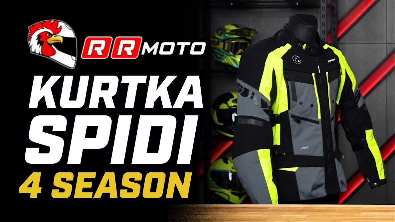 SPIDI 4 SEASON EVO - lekka kurtka turystyczna z membraną oraz ociepliną
