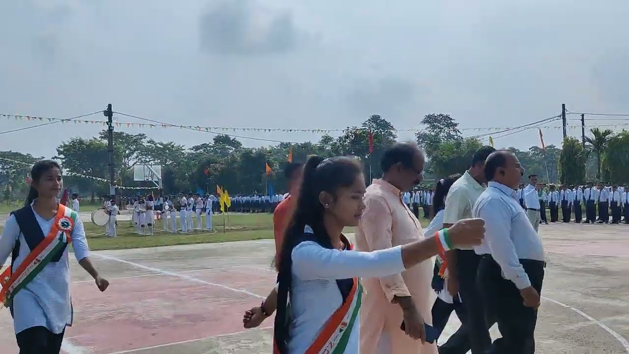 Jawahar Navodaya vidyalaya Supaul || Parade Nirikshan  on Independence Day 2023
