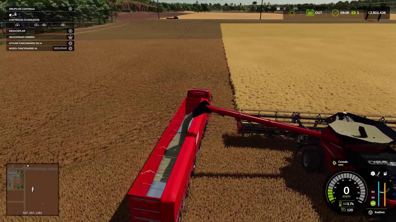 🔥👉Fs25 BR-163 🇧🇷🇧🇷contínua Mega colheita fazendeiros Agro nunca para 🌽🌻🍇🚜👈