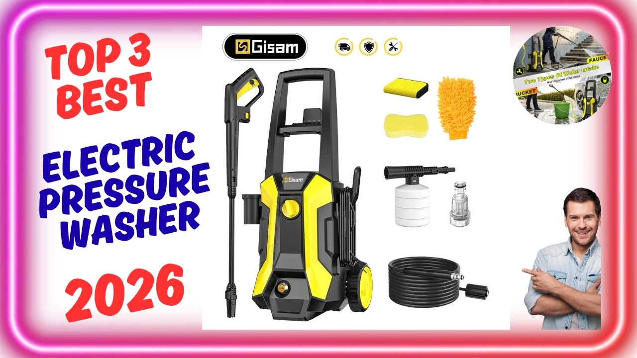 Top 3 Best Electric Pressure Washer of 2026  On AliExpress