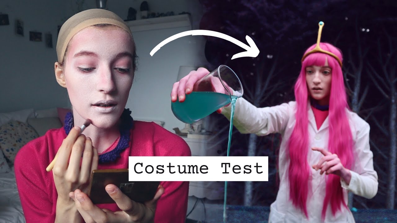 Princess Bubblegum Makeup Test | My Halloween Costume