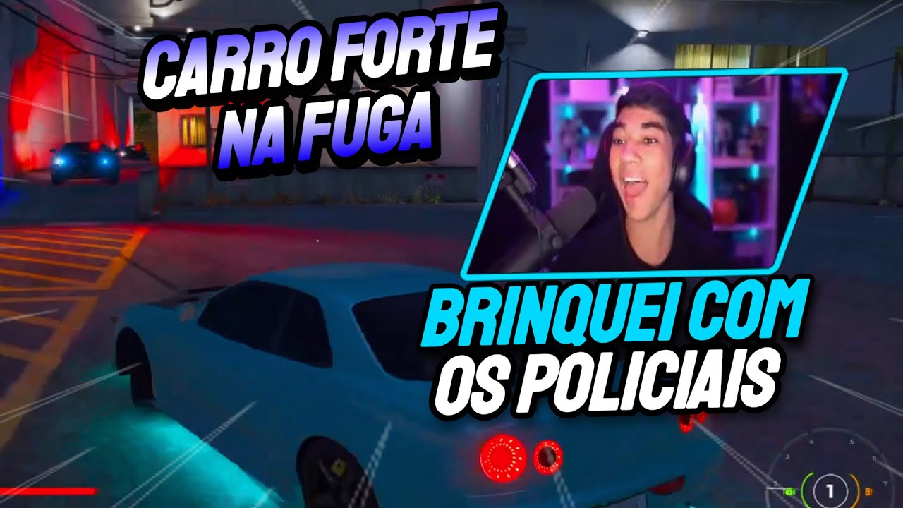 OVOTZ BRINCOU DEMAIS COM OS POLICIAIS NESSE CARRO FORTE NA FUGA | Cortes do Ovotz