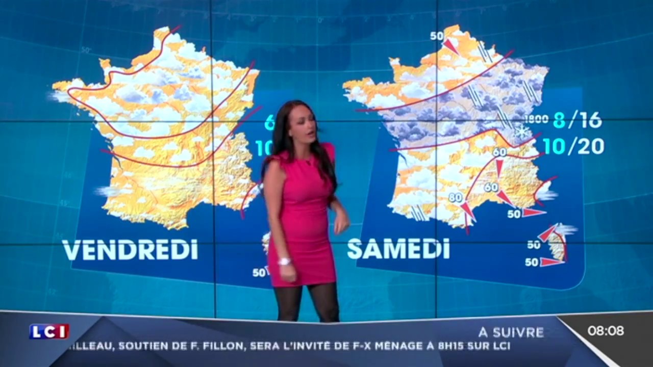 LA METEO d'ALEXANDRA BLANC le 2017 04 13 sur LCI