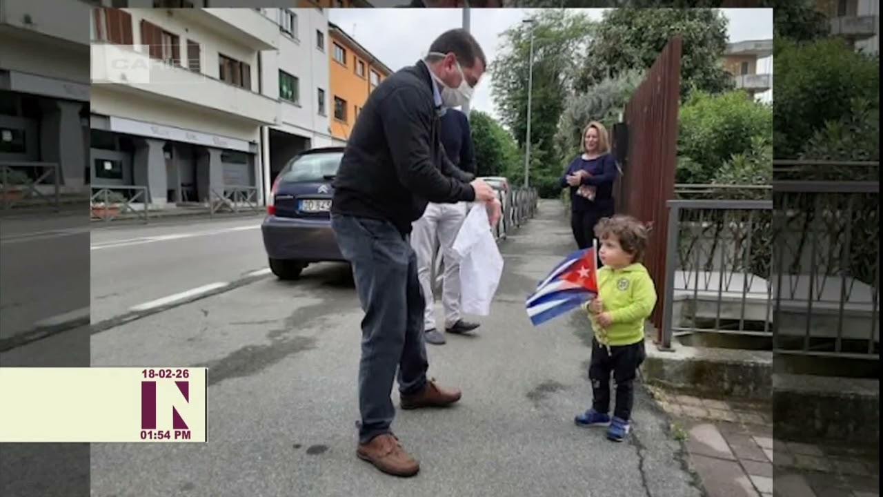 Alessandro y la solidaridad de Italia y Cuba, en tiempos de Covid-19