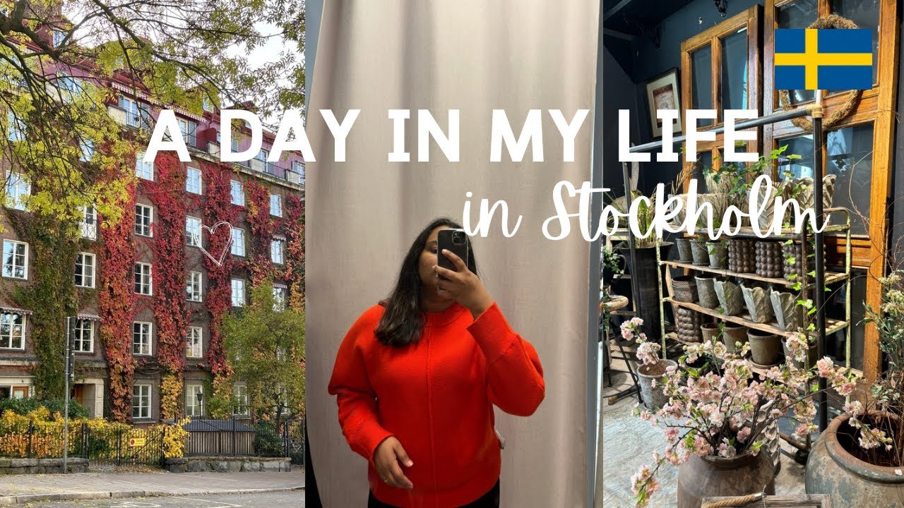 My Life in Stockholm 🇸🇪 | Solo Date 🍰 | First Day at SFI 📚 | Library 📖 | Shopping 🛍️ | First PR 🎉