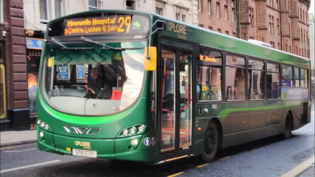 Buses around Dundee city centre
