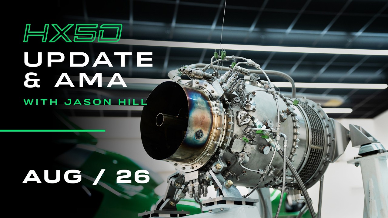 HX50 Update & AMA - August 5, 2026