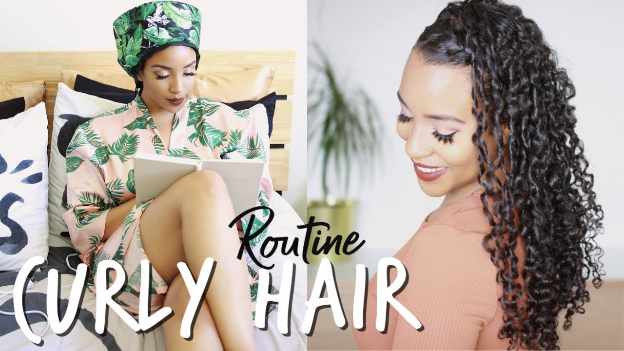 *BEGINNER* Curly Hair Routine for Hydration Length Retention | Easy Step by Step Guide