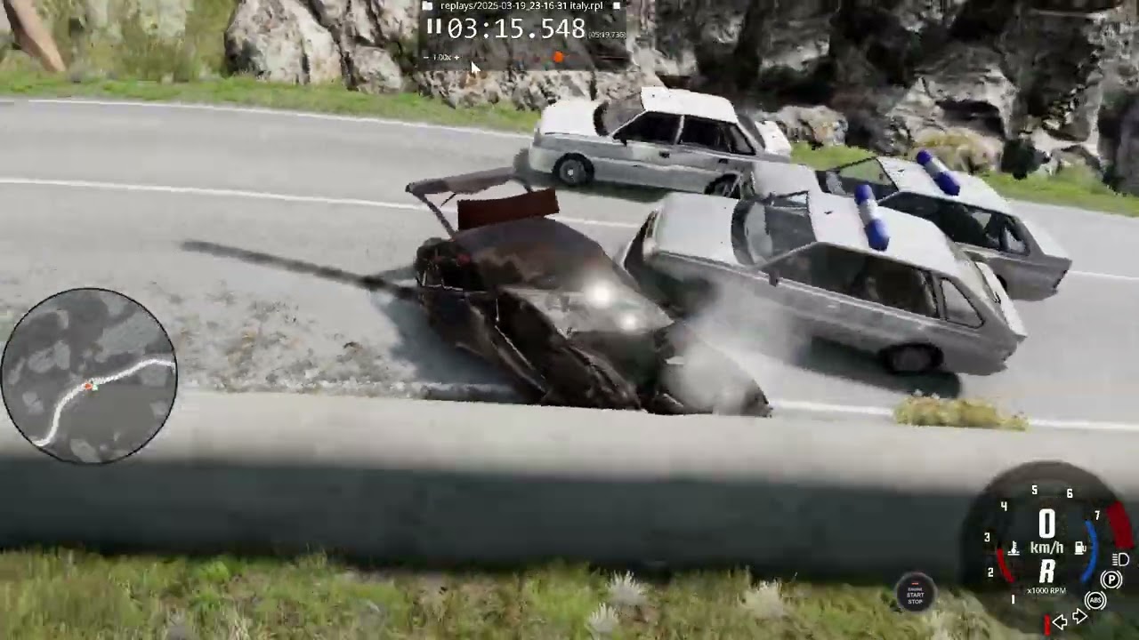 beamng downhill challange polonez