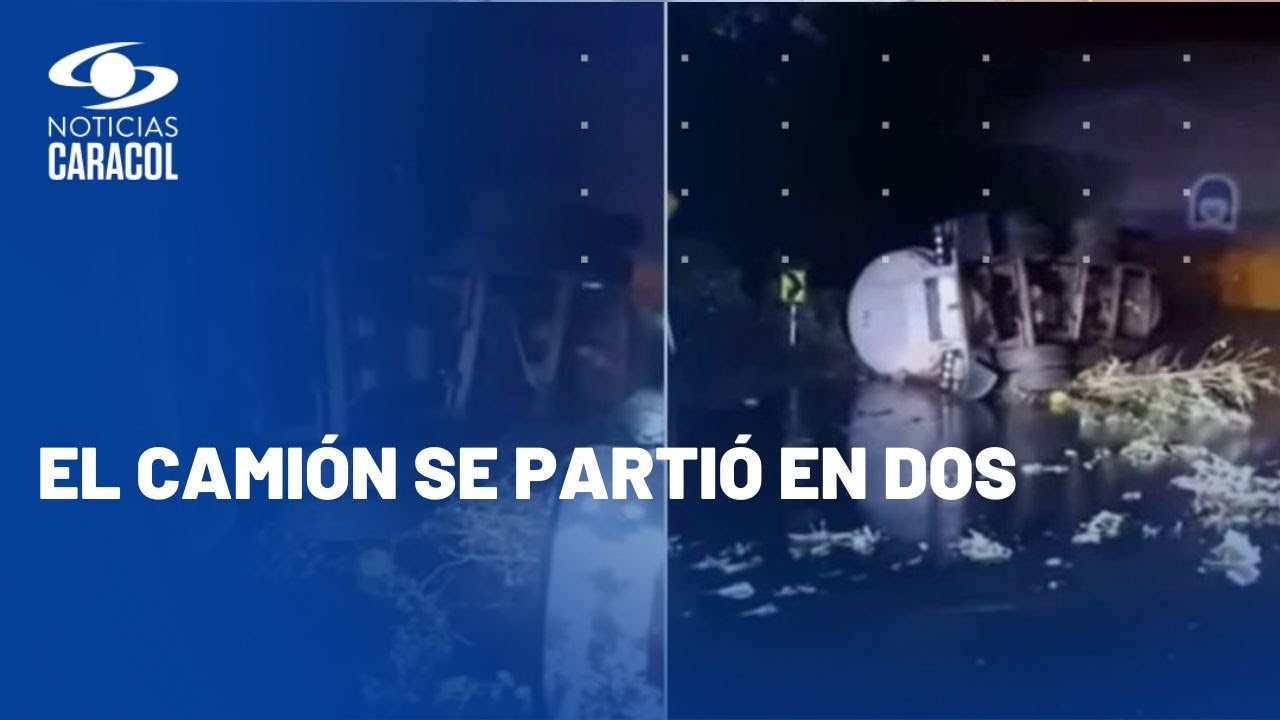 Accidente en el Alto de la Línea dejó una persona muerta