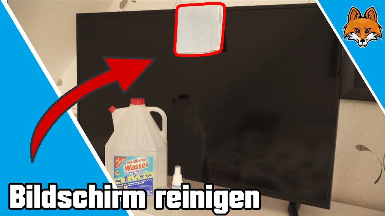 Bildschirm reinigen - Fernseher, Monitor oder Smartphone - SO gehts 💻