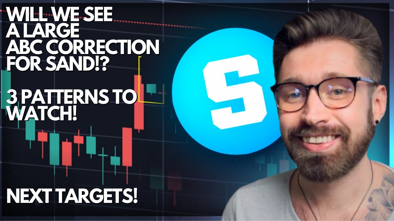 SANDBOX PRICE PREDICTION 2022 💎WILL WE SEE A LARGE ABC CORRECTION FOR SAND!? 👑 3 PATTERNS TO WATCH