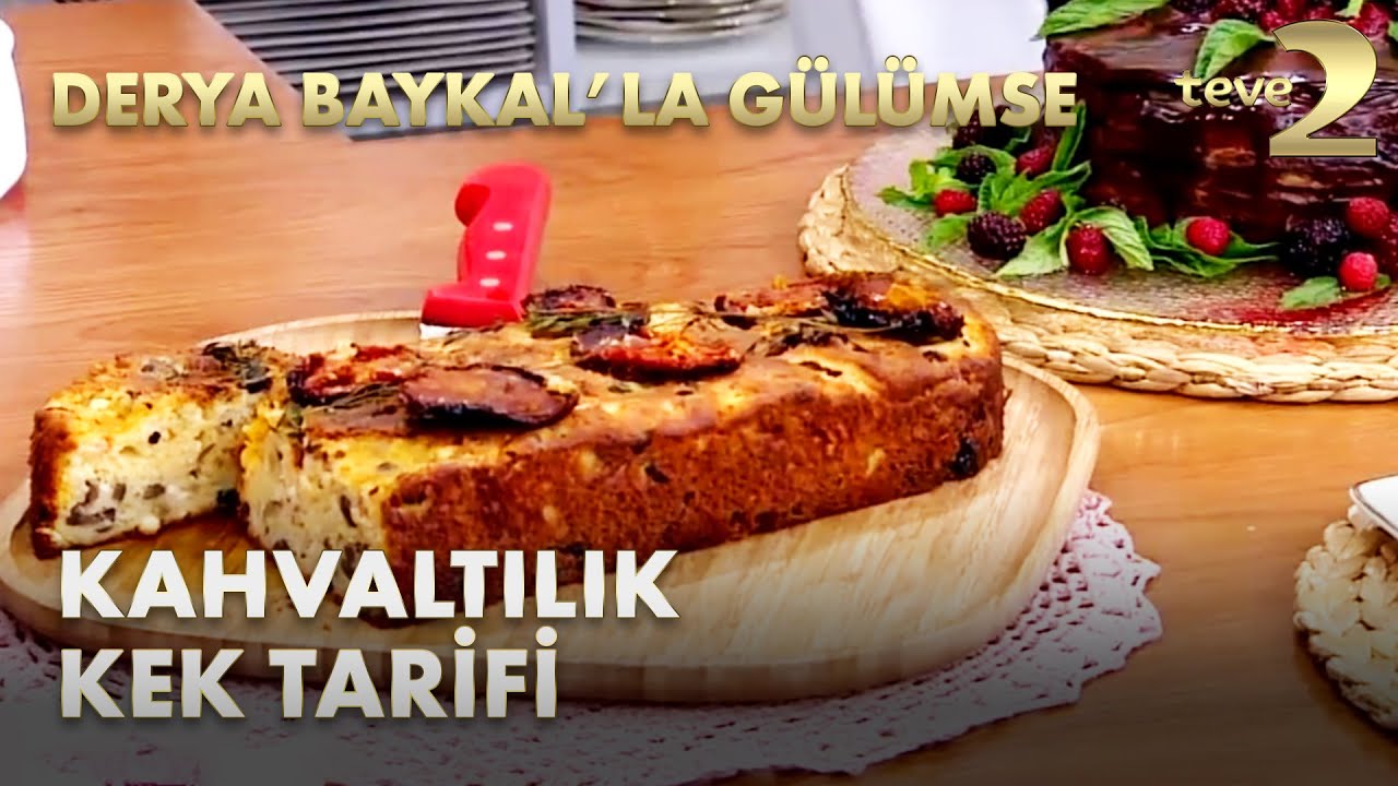 Derya Baykal'la Gülümse: Kahvaltılık Kek Tarifi