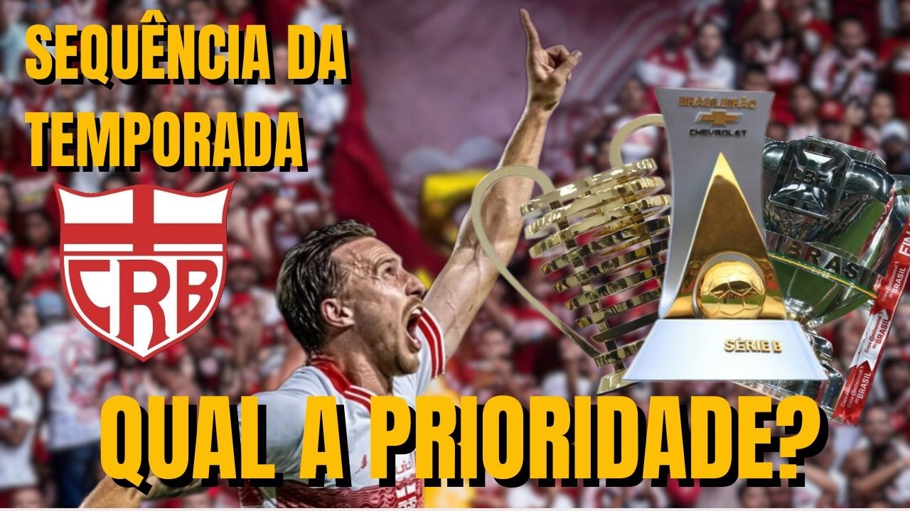 ESTREIAS NA SÉRIE B E NORDESTÃO ESTÃO PRÓXIMAS...QUAL A PRIORIDADE DO CRB?