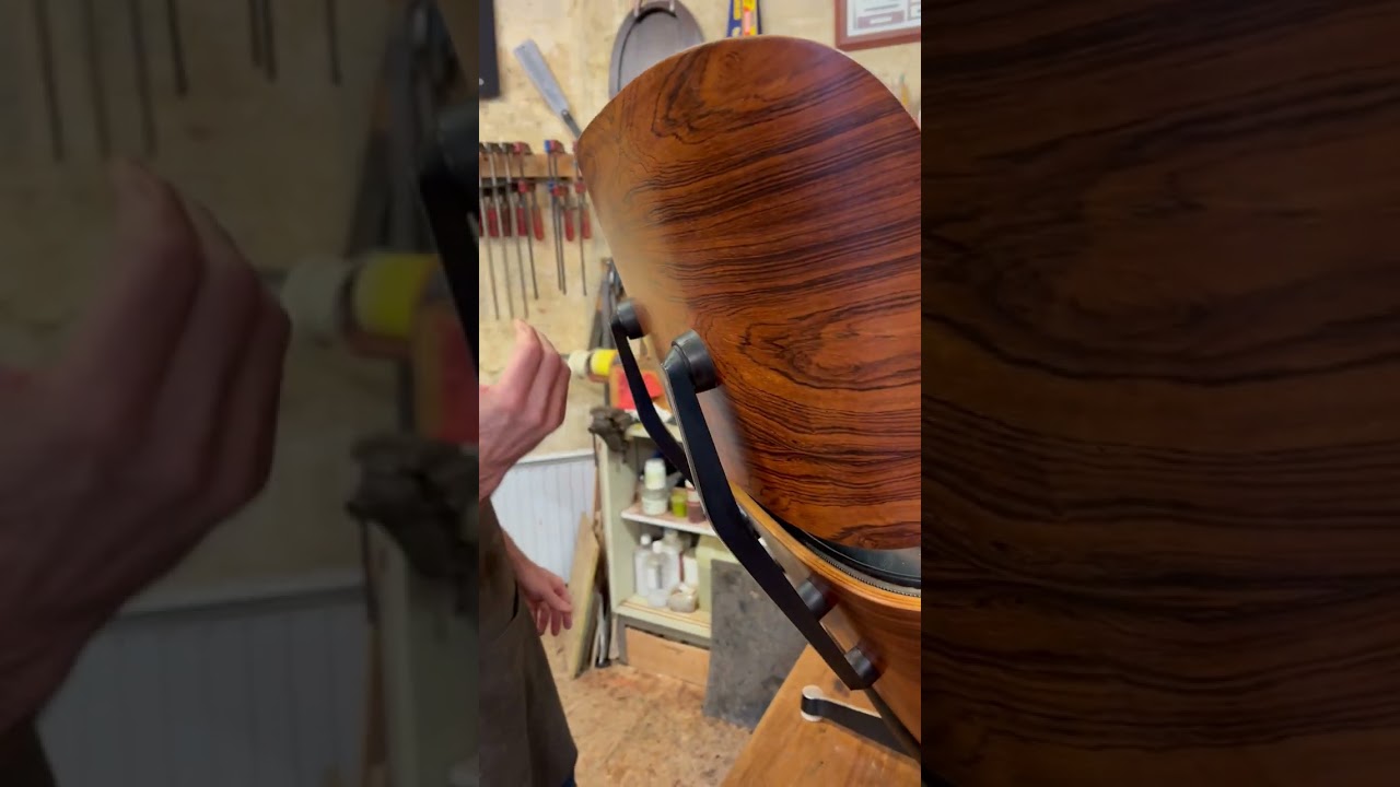 les secrets de l'atelier Garnier: fauteuil lounge de Eames