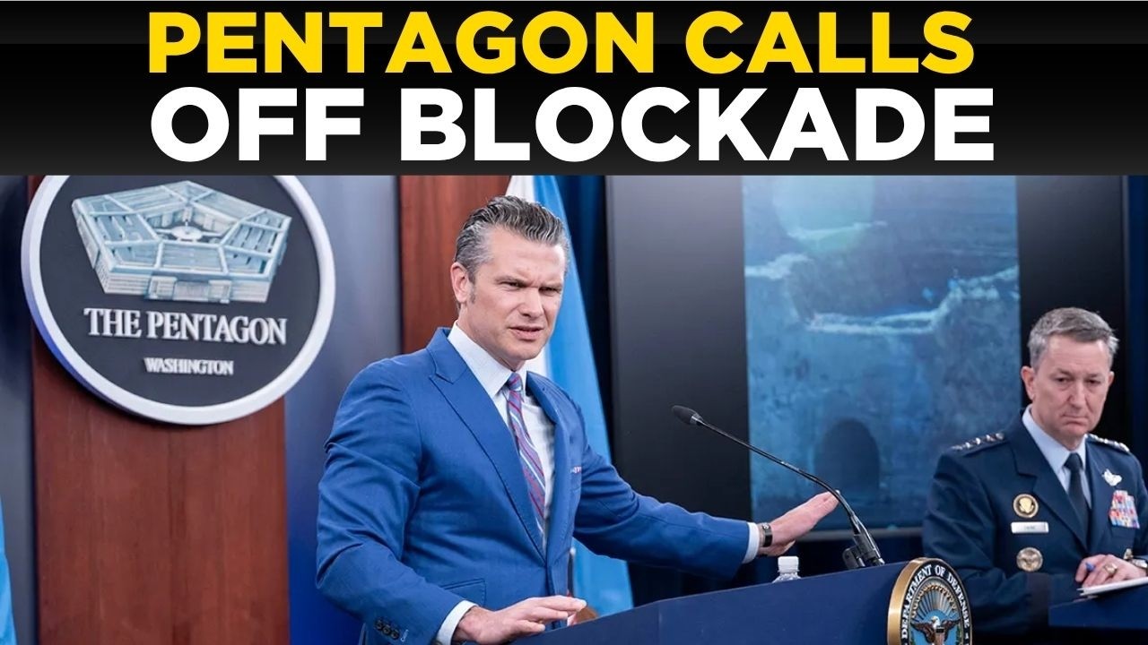 US-IRAN LIVE: Pentagon Calls Off Blockade as Naval Restrictions Lift, Is the Conflict Finally Over?