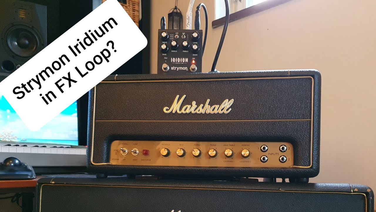 Strymon IRIDIUM Line out OR FX LOOP return in a Marshall?