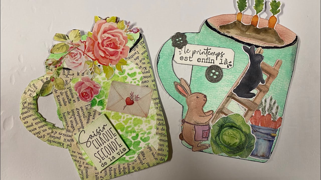 Fil rouge mug n’9 et 10@dechrispassion8359  collage/printemps