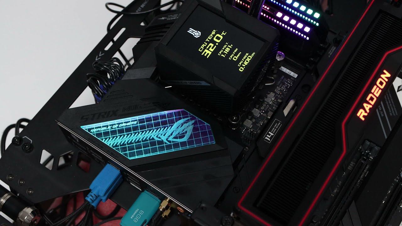 ASUS ROG Z690 E Gaming WIFI lighting effects