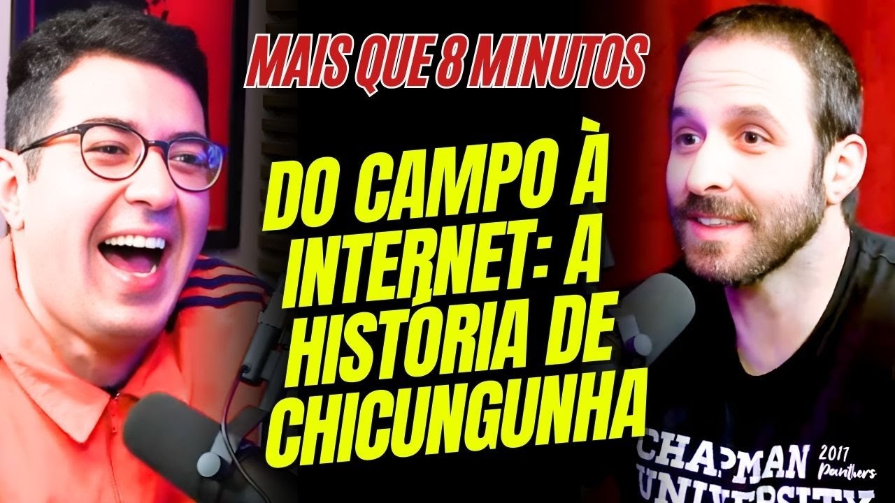Chicungunha Revela Bastidores Do Maior Canal De Futebol No programa Mais que 8 Minutos