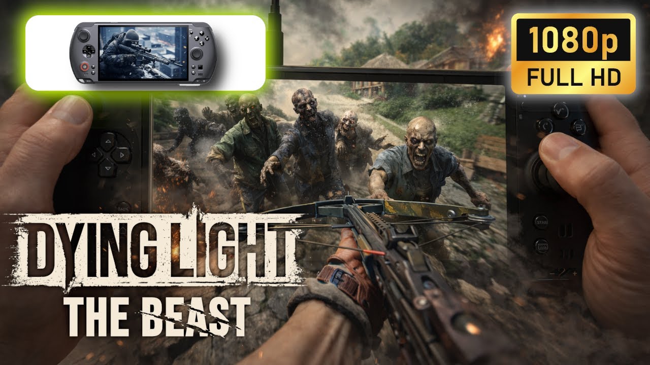 GPD WIN 5 - AI Max+ 395 | Dying Light: The Beast | 1080p |  FSR 3.1 - FG -  Ultra settings
