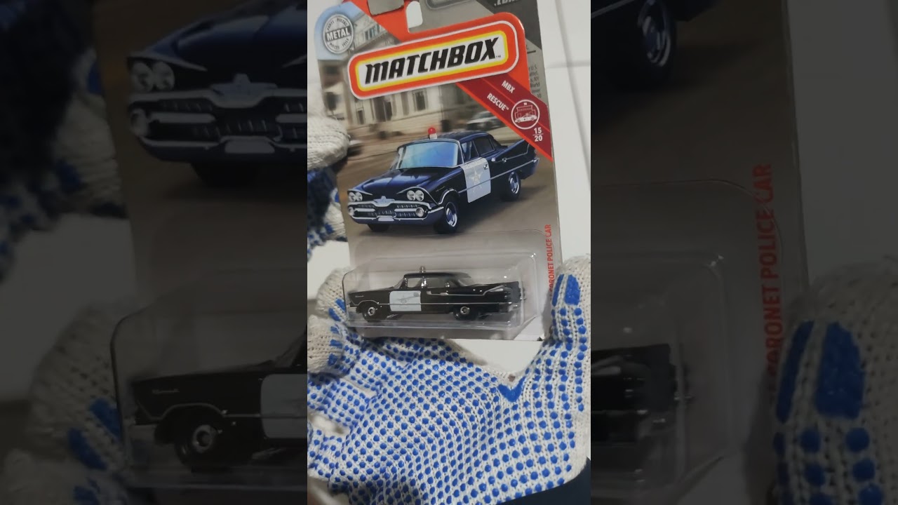 Matchbox Oldsmobile Vista Cruiser & 59 Dodge Coronet Police Car #matchbox #cars #mattel #toys #fyp