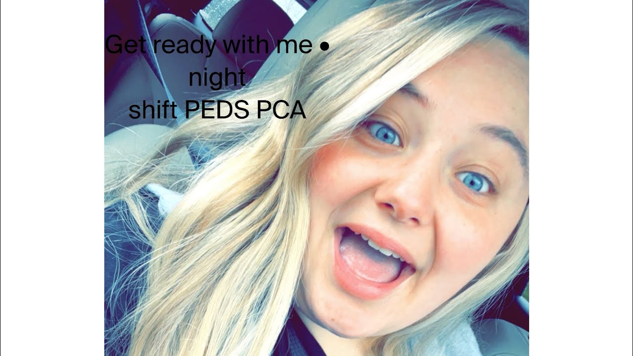 Get ready with me for 3 night shifts as a Pediatric PCA/CNA