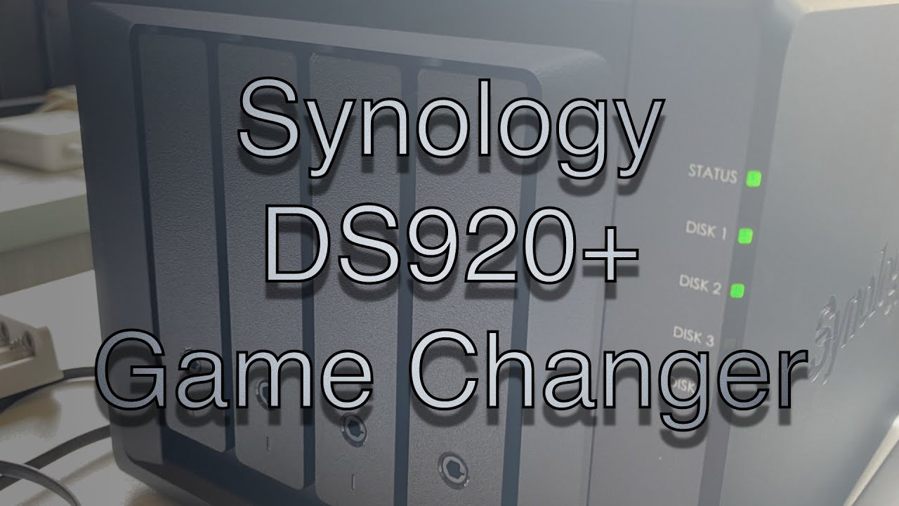 Synology DS920 plus. A game changer for storage solutions.