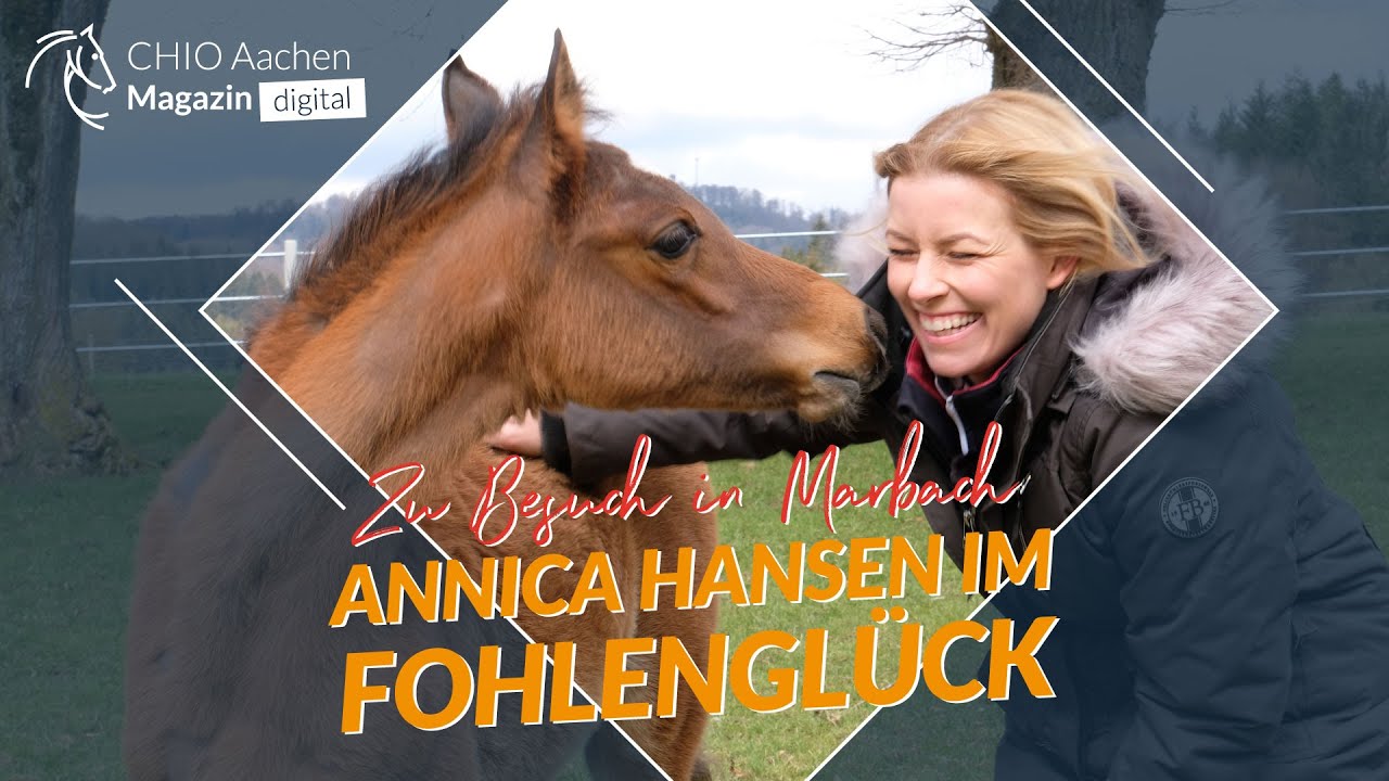 Annica Hansen im Fohlenglück | Zu Besuch im Haupt- und Landgestüt Marbach