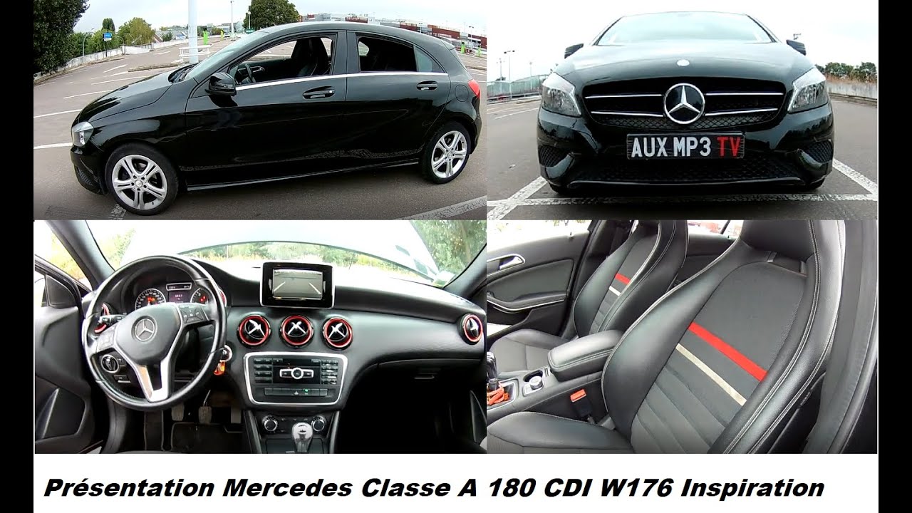 Презентация Mercedes Classe A 180 CDI W176 Inspiration