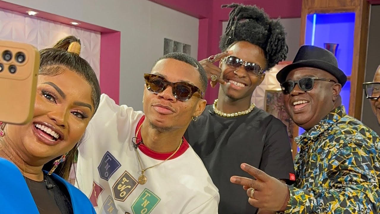 Nana Ama Mcbrown host KiDi and Lasmid . Live Performance