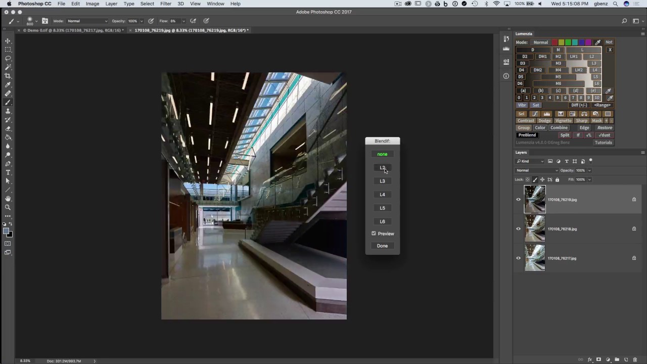 Blending Exposures for Interior Architecture with Lumenzia BlendIf