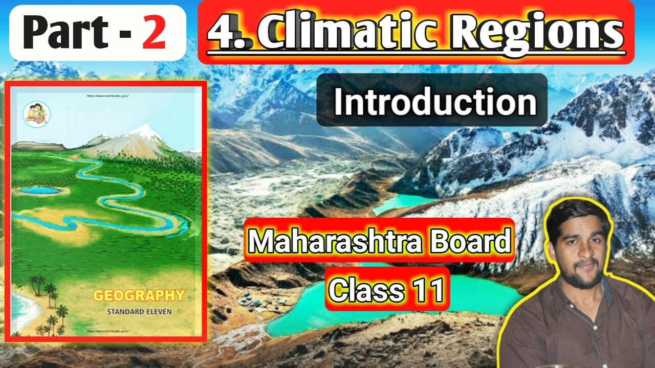 Chapter 4 Climatic Of Regions Class 11th Geography  Maharashtra Board New Syllabus std 11th #mpsc