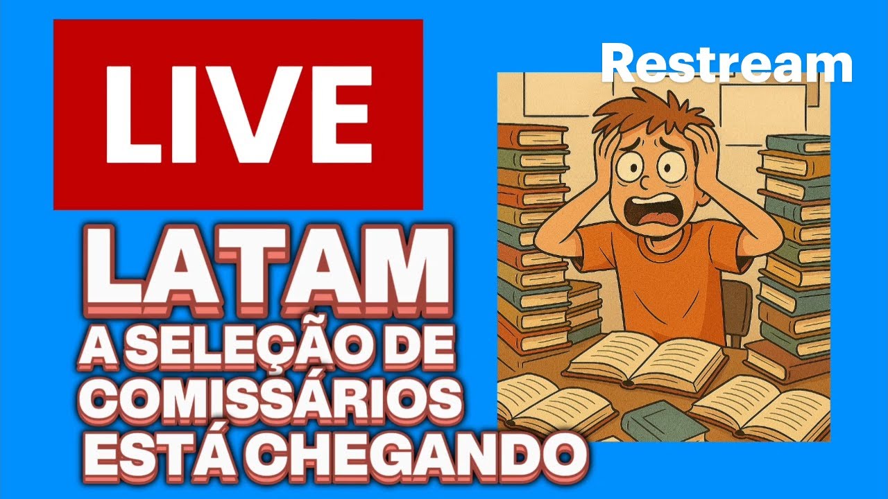 LATAM, A SELEÇÃO DE COMISSÁRIOS ESTÁ CHEGANDO