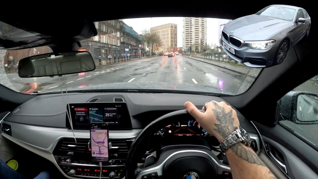 2017 BMW 530e iPerfomance 252HP | FP POV Drive 4K