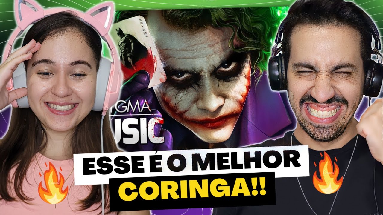 PURA LOUCURA! Reagimos a Why so Serious? | Coringa (Batman: O Cavaleiro das Trevas) | Enygma | React