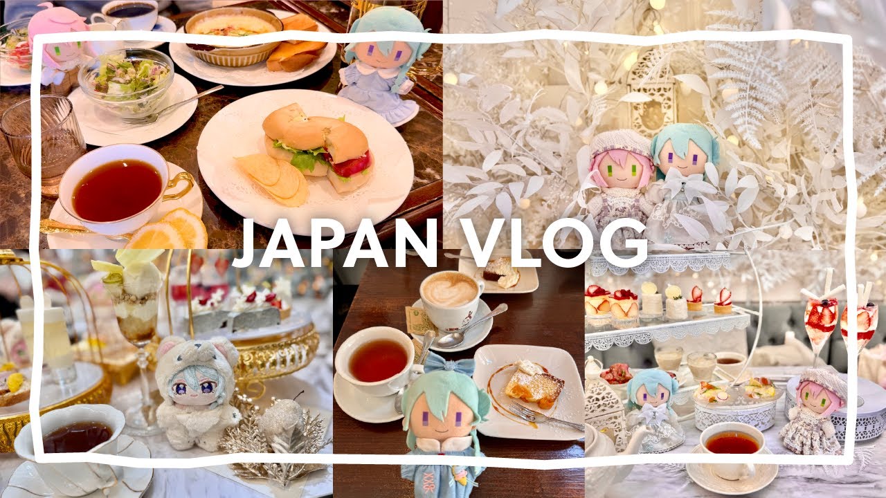 aesthetic cafes & local eats | tokyo vlog