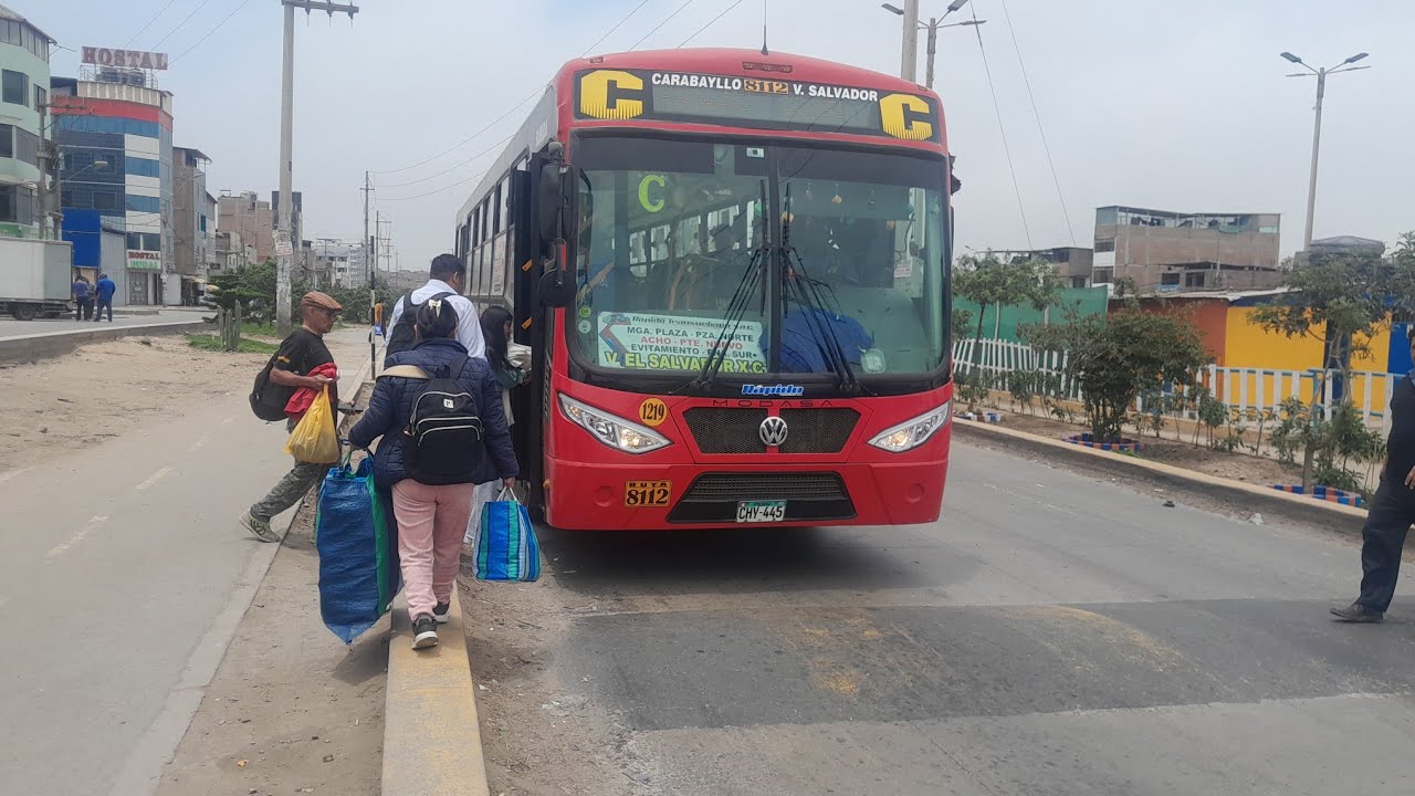 Viajando en EL RAPIDO C y El RAPIDO 5 llegando a la LINEA 1 DEL METRO DE LIMA.