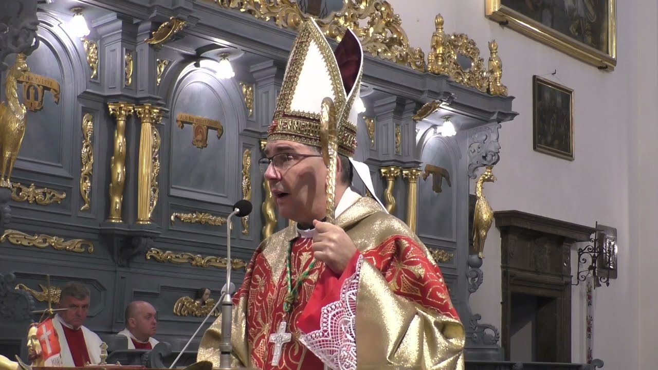 Homilia Biskupa Łowickiego wygłoszona podczas Mszy św. za śp. Papieża Franciszka - 23.04.2025 r.