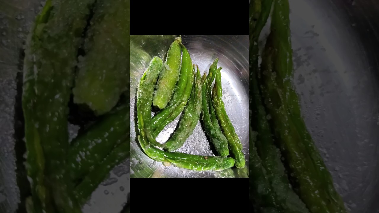 salted green chilli #shorts #cooking #youtubeshorts #green chilli