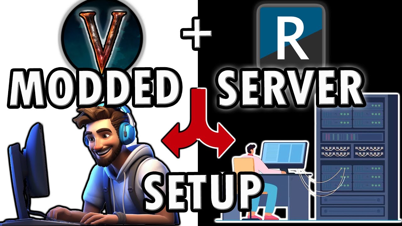 Valheim: Setting Up a MODDED Server // THE Complete Starters Guide 📖 With R2ModMan